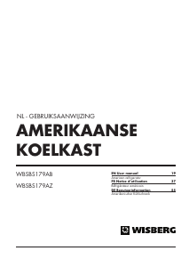 Bedienungsanleitung Wisberg WBSBS179AZ Kühl-gefrierkombination