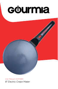 Handleiding Gourmia GCM1440 Crepemaker