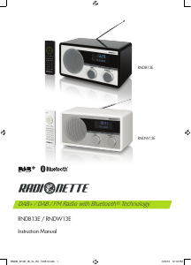 Handleiding Radionette RNDB13E Radio