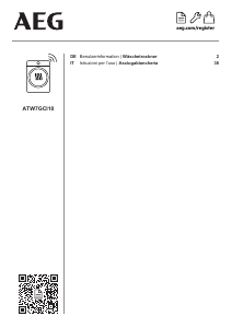 Bedienungsanleitung AEG ATW7GCI10 Trockner