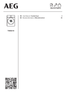 Bedienungsanleitung AEG THE8310 Trockner