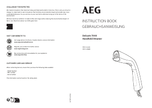 Manual AEG HS7-2-6UG Delicate 7000 Garment Steamer