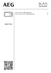 Bedienungsanleitung AEG MFB2111DB Mikrowelle