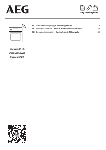 Bedienungsanleitung AEG OK6NK50WB Mikrowelle