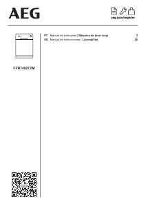 Manual de uso AEG FFB74927ZM Lavavajillas