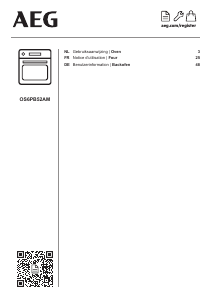 Bedienungsanleitung AEG OS6PB52AM Backofen