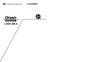 Manual de uso Otsein-Hoover LVOH 299 A Lavavajillas