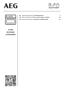 Mode d’emploi AEG OO5NK4W0M Four