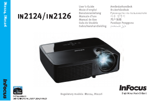 Bedienungsanleitung InFocus IN2124 Projektor