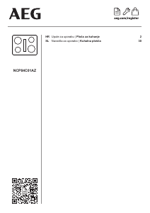 Priručnik AEG NCP84C01AZ Ploča za kuhanje