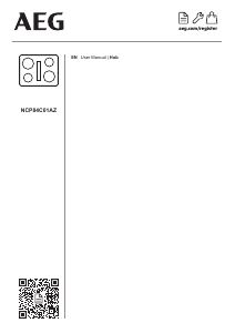 Handleiding AEG NCP84C01AZ Kookplaat
