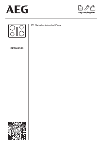 Manual AEG PE7000S80 Placa