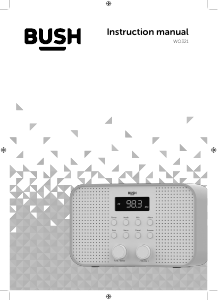 Handleiding Bush WO321 Radio