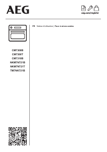 Mode d’emploi AEG NKM7N721T Micro-onde