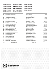 Brugsanvisning Electrolux EXP38U340HW Varmepumpe