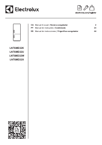 Manual de uso Electrolux LNT6MD32U Frigorífico combinado