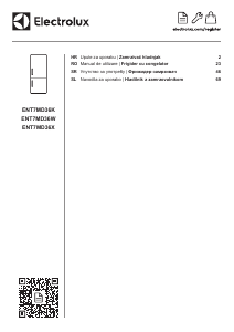 Прирачник Electrolux ENT7MD36X Фрижидер-замрзнувач