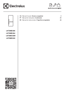 Manual Electrolux LNT6MD36W Frigorífico combinado