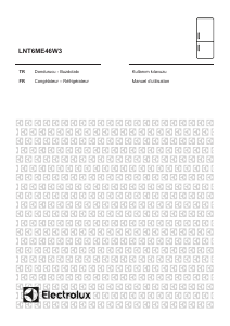 Mode d’emploi Electrolux LNT6ME46W3 Réfrigérateur combiné