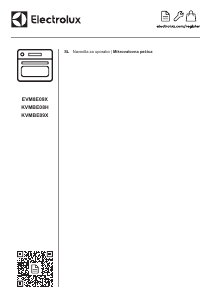Priročnik Electrolux KVMBE08H Mikrovalovna pečica