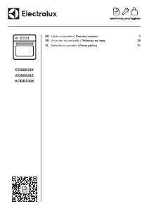 Прирачник Electrolux EOB8S39Z Рерна