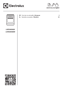 Прирачник Electrolux LKR540066W Опсег