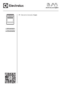 Manual Electrolux LKR540066X Fogão