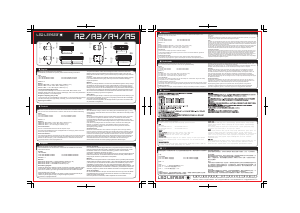 Mode d’emploi Led Lenser A3 Lampe de poche