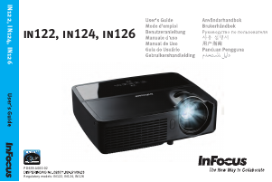 Bedienungsanleitung InFocus IN124 Projektor