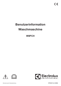 Bedienungsanleitung Electrolux W8PCH Waschmaschine