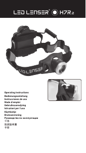 Manual de uso Led Lenser H7R.2 Linterna