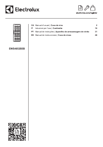Manual Electrolux EWS4052B5B Cave de vinho