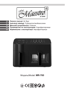 Manual Maestro MR-760 Friteuză