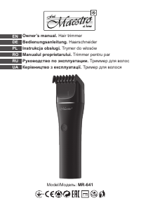 Bedienungsanleitung Maestro MR-641 Haarschneider