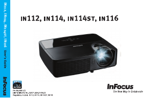 Bedienungsanleitung InFocus IN116 Projektor