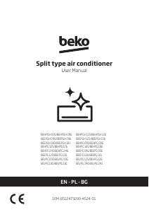 Наръчник BEKO BEHPG 095 Климатик