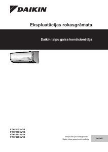 Rokasgrāmata Daikin FTXF25C5V1B Gaisa kondicionētājs