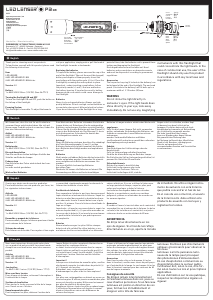 Manuale Led Lenser P3BM Torcia