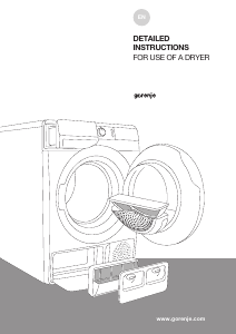 Manual Gorenje DE82ILB/G Dryer