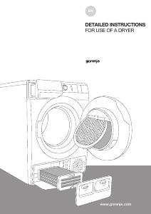 Manual Gorenje DP7B Dryer