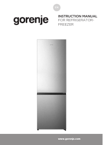 Manual Gorenje NRK620AA1XL4 Fridge-Freezer