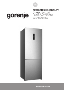 Használati útmutató Gorenje NRK720EAXL4 Hűtő és fagyasztó