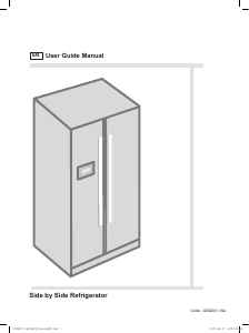 Manual Gorenje NRS9182CXB Fridge-Freezer