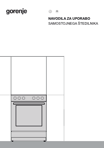 Priročnik Gorenje GG5A12WH Obseg