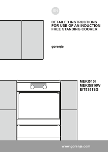 Manual Gorenje MEKI510I Range