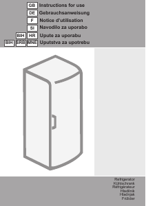 Manual Gorenje R4092ANW Refrigerator