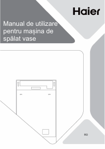 Manual Haier SXI1C3BF2BT-01 Maşină de spălat vase