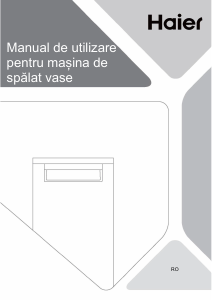 Manual Haier XF0C3TB0FW Maşină de spălat vase