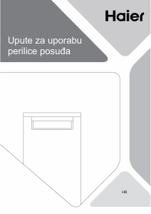 Priručnik Haier XF0C3TB0FX Perilica posuđa