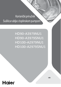 Priručnik Haier HD100-A2979NU1 Sušilica